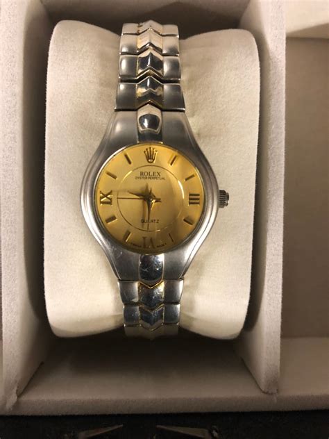 ladies rolex geneve quartz watch|rolex oyster perpetual quartz watch.